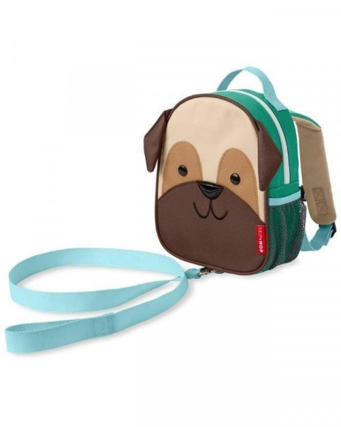 Skip Hop Zoo hátizsák pórázzal - Mopsz